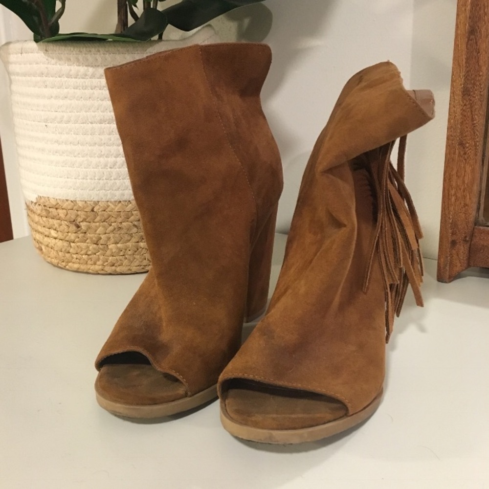 Fringe Booties